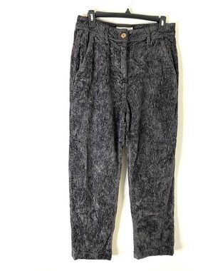 Shaft Florence Italy Crushed Velvet Corduroy Pants Relaxed Tapered Fit